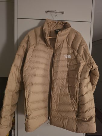 The North Face Daunenjacke beige Grösse XL Herren
