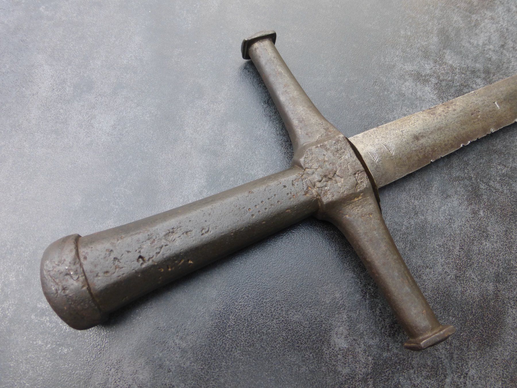 Altre raccolte & rarità: antikes Schweizer Schwert von 1414 – Usato da Rüthi (Rheintal) venduto da Schmidtrubin1 4