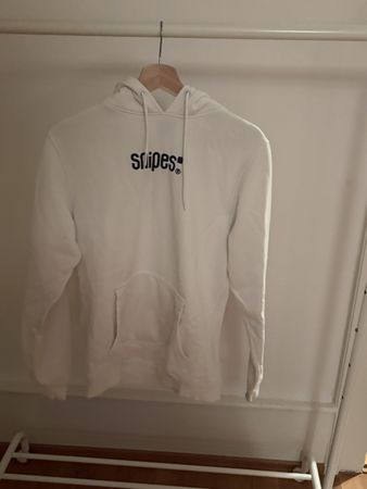 Kapuzenpullover Snipes weiss Grösse S gebrauchter Zustand