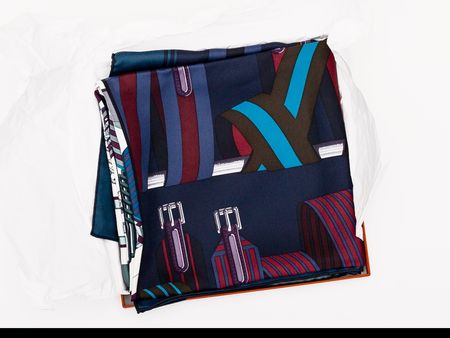 Hermès Double Sangle Foulard 90x90cm neu mit original box