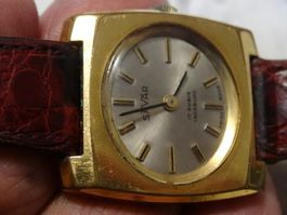 SAVAR UNISEX UHR.H-AUFZEUG.17J-LÄÜFT--25X28MM