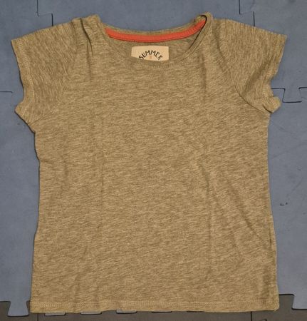 T-shirt gris taille 128 enfant occasion