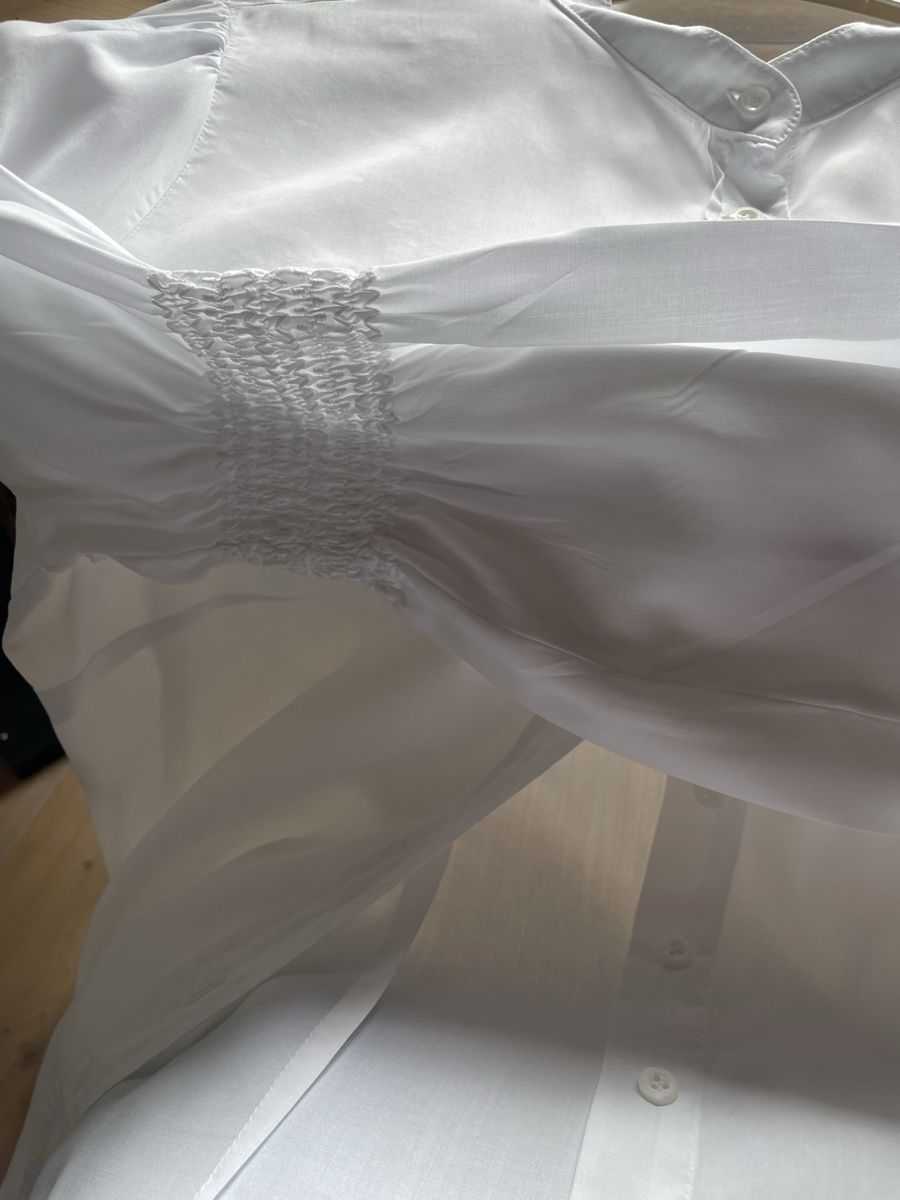 Blusen: Wallmann Bluse in Weiss Gr.40 – Gebraucht aus St. Moritz von hdj_dd7v 3