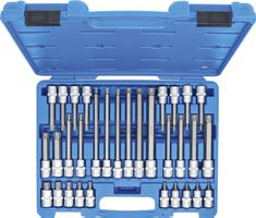 Bit-Einsatz-Satz, (1/2"), für Torx Plus, TP20 - TP70, 32-tlg