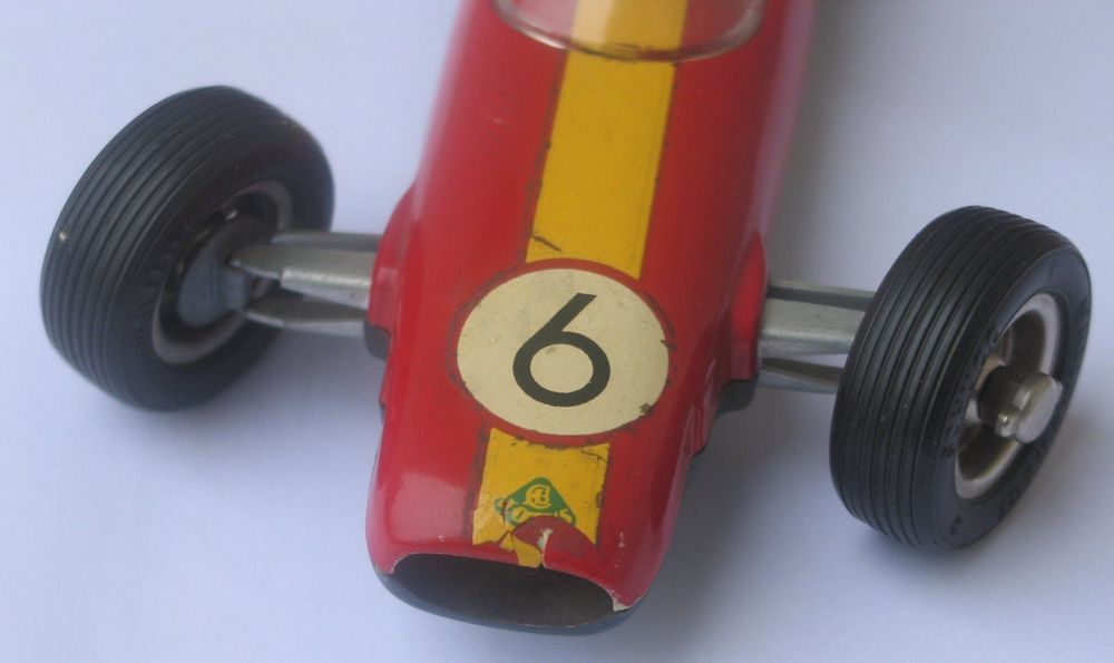 Schuco 1079 Dynamo Lotus Formule 1 – Miniature Tôle Pour Restauration