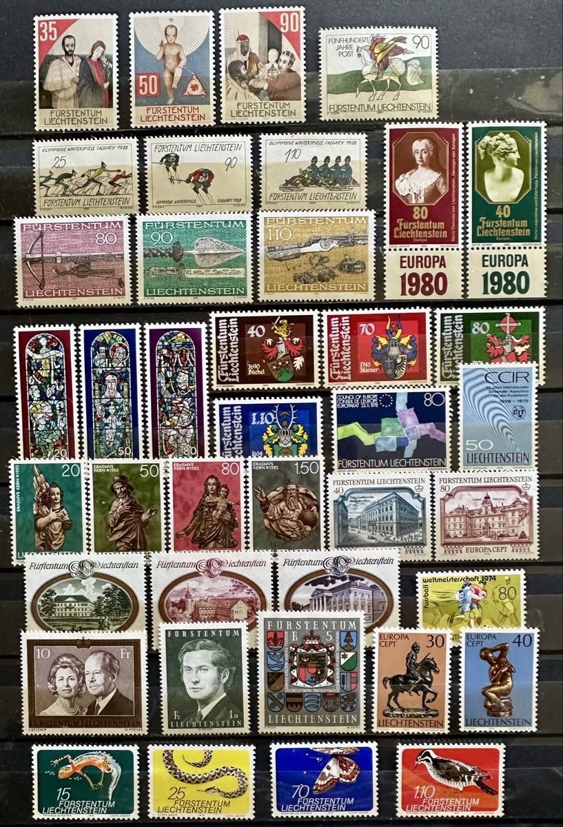 Tous les timbres: Liechtenstein  – Neuf (Voir description) à Duebendorf par Fczfanrobi