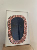Illustration gerahmt signiert 1/5