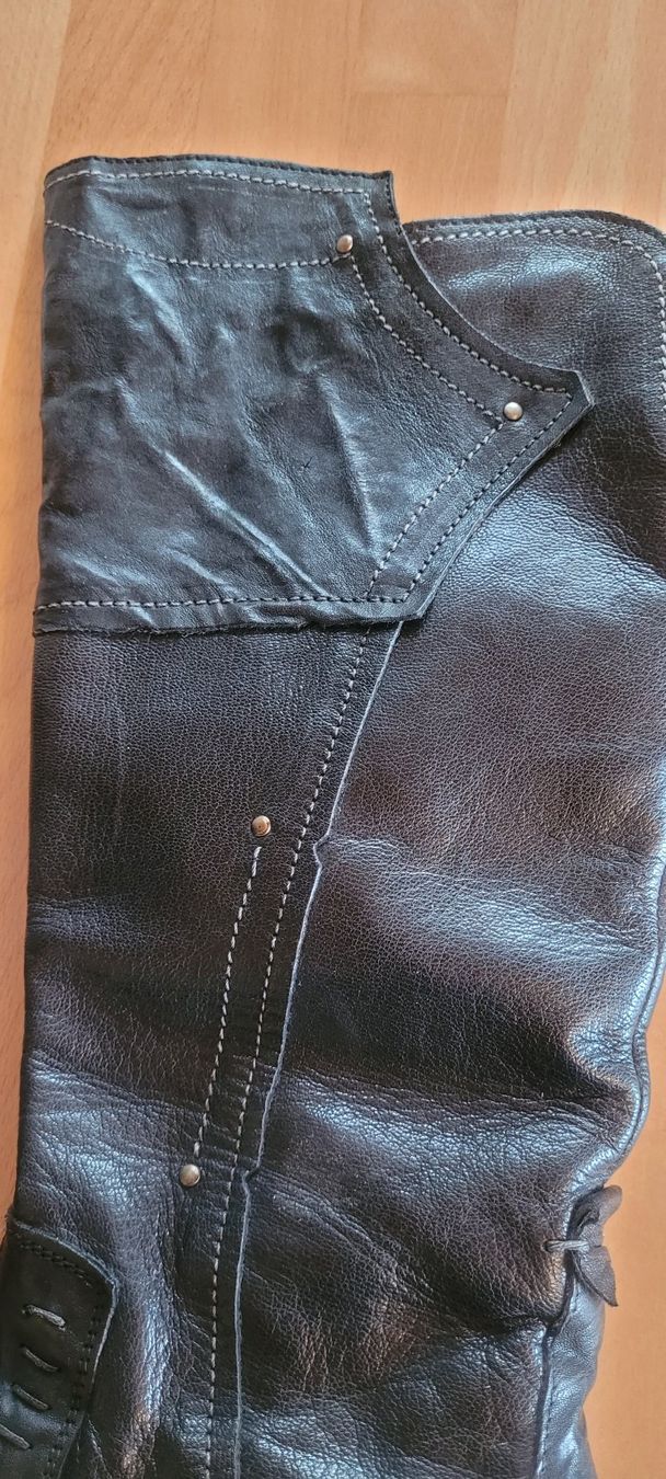 Damenschuhe: Lederstiefel – Gebraucht aus St. Silvester von misterdollar 1