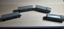 Märklin H0 – 4 Metallwagen