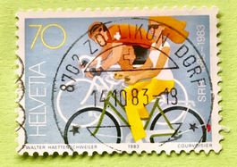 CH Briefmarken mit Gestempelt   