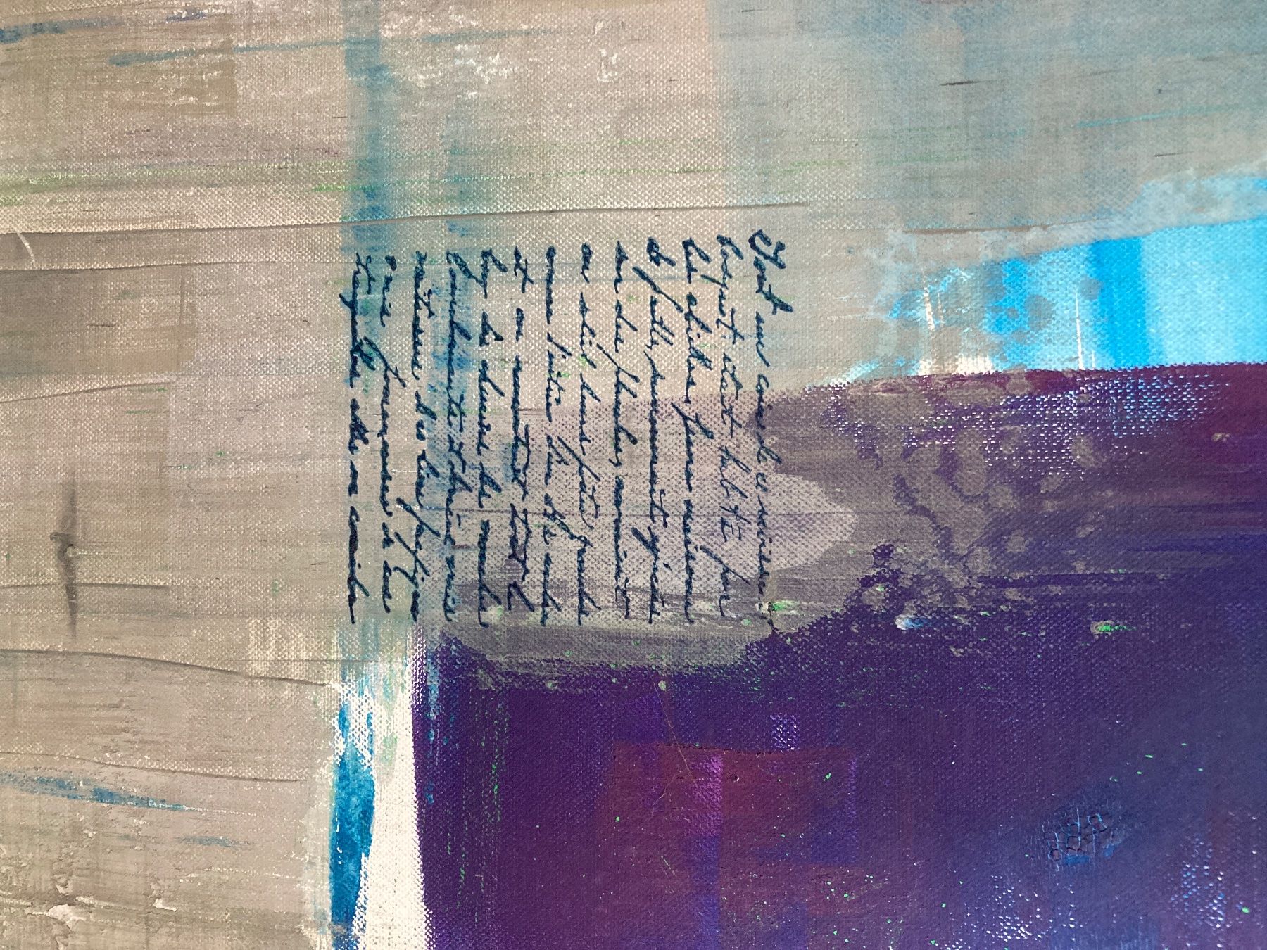 Gemälde: Bild, Leinwand, Acryl, 50x70 – Neu (gemäss Beschreibung) aus Lenzburg von Dtigerkralle 1