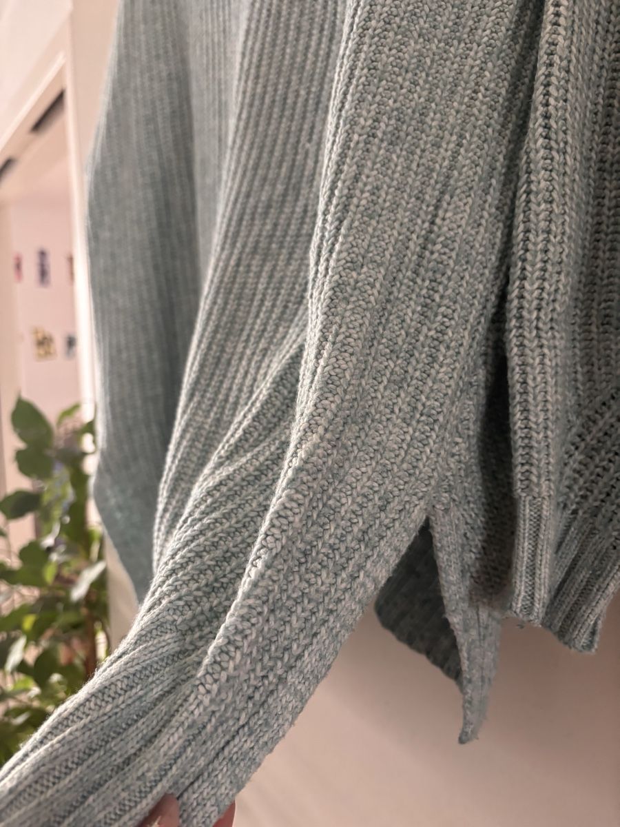 American Eagle Maglioni & Felpe: Damen Pullover grob gestrickt hellblau – Usato da Frauenfeld venduto da myl_msh9 3
