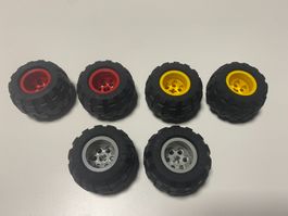 LEGO - 6 TECHNIK - RÄDER - 43,2 X 28,S