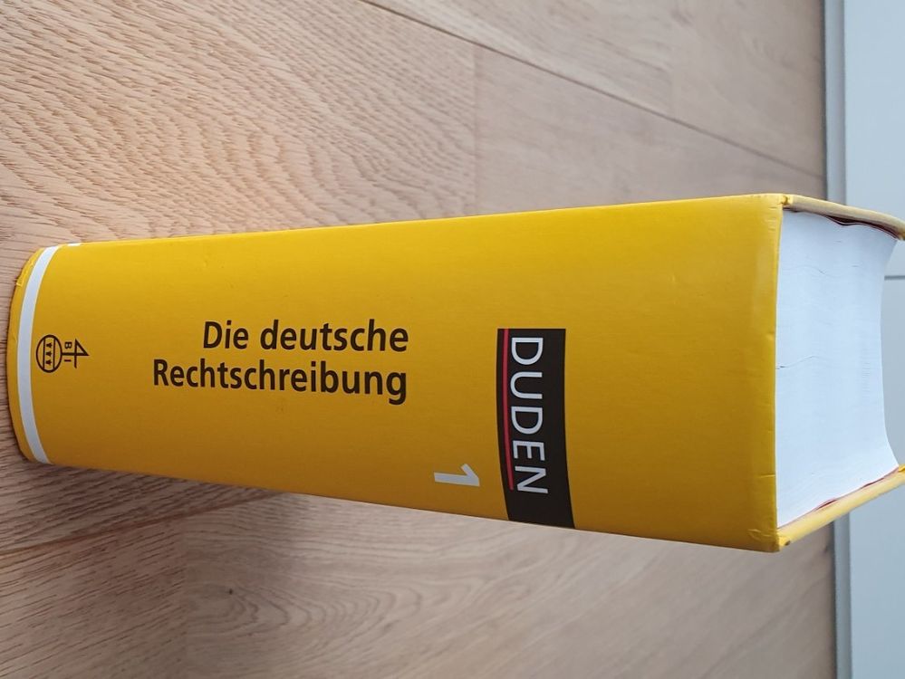 DUDEN - Die deutsche Rechtschreibung (Neu (gemäss Beschreibung)) in