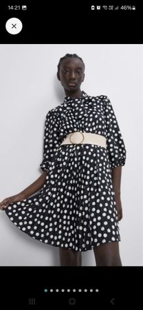 Robe Zara polka dots S