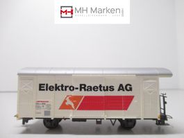 Bemo 2283 136 gedeckter Güterwagen Elektro Raetus o.OVP H0m