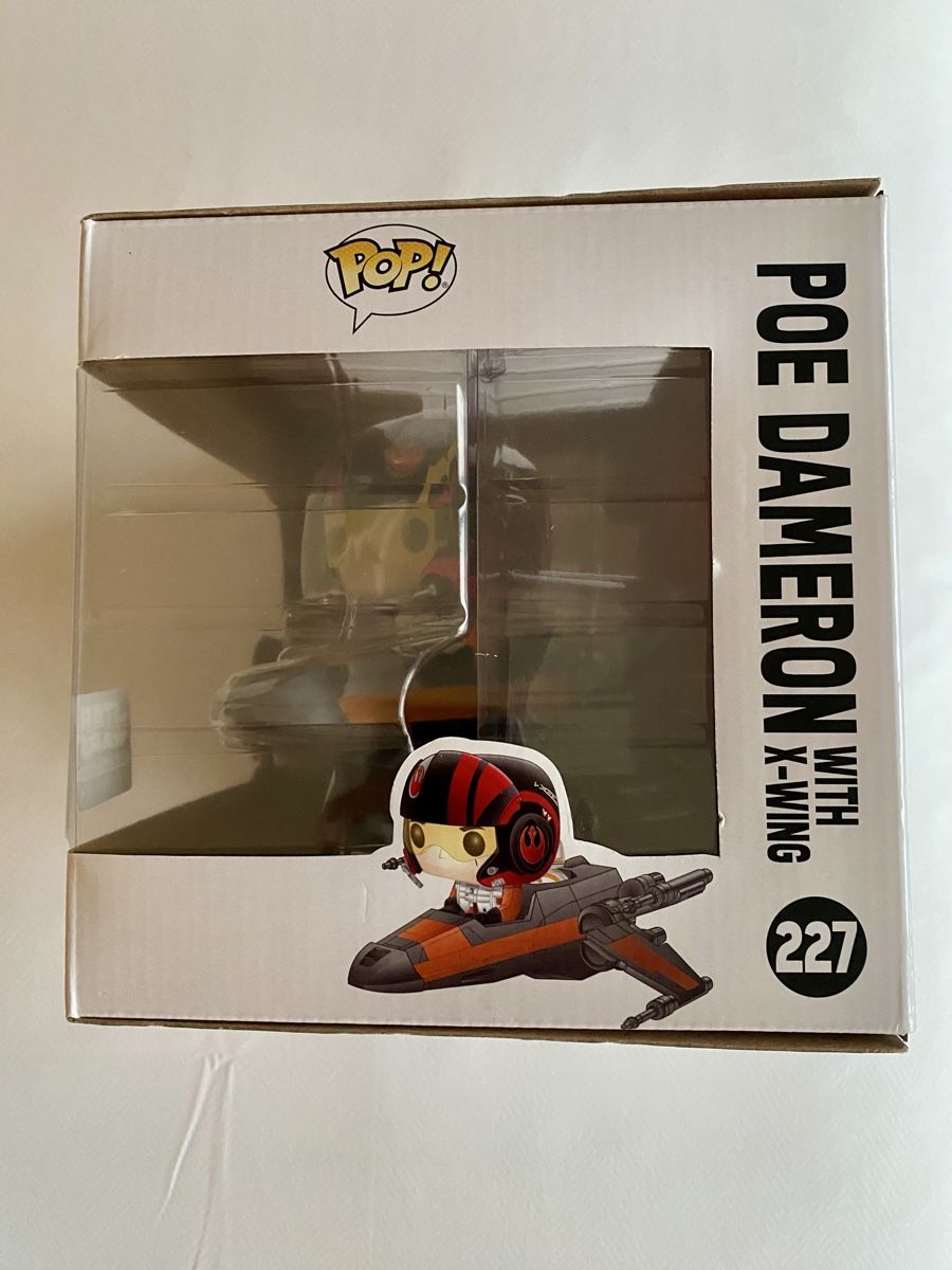 Funko Statuette: Funko POP! Star Wars Poe Dameron mit X-Wing – Nuovo e nell'imballaggio originale da Oberembrach venduto da theZaz 2