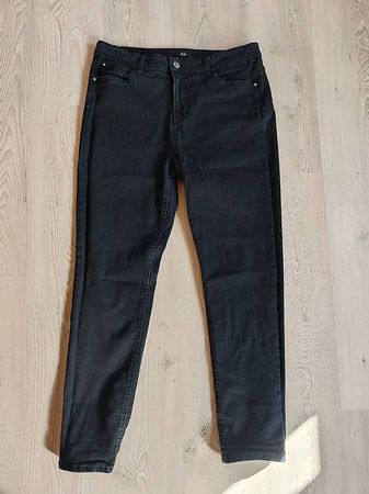 C&A Jeans Damen Schwarz 44 slim fit