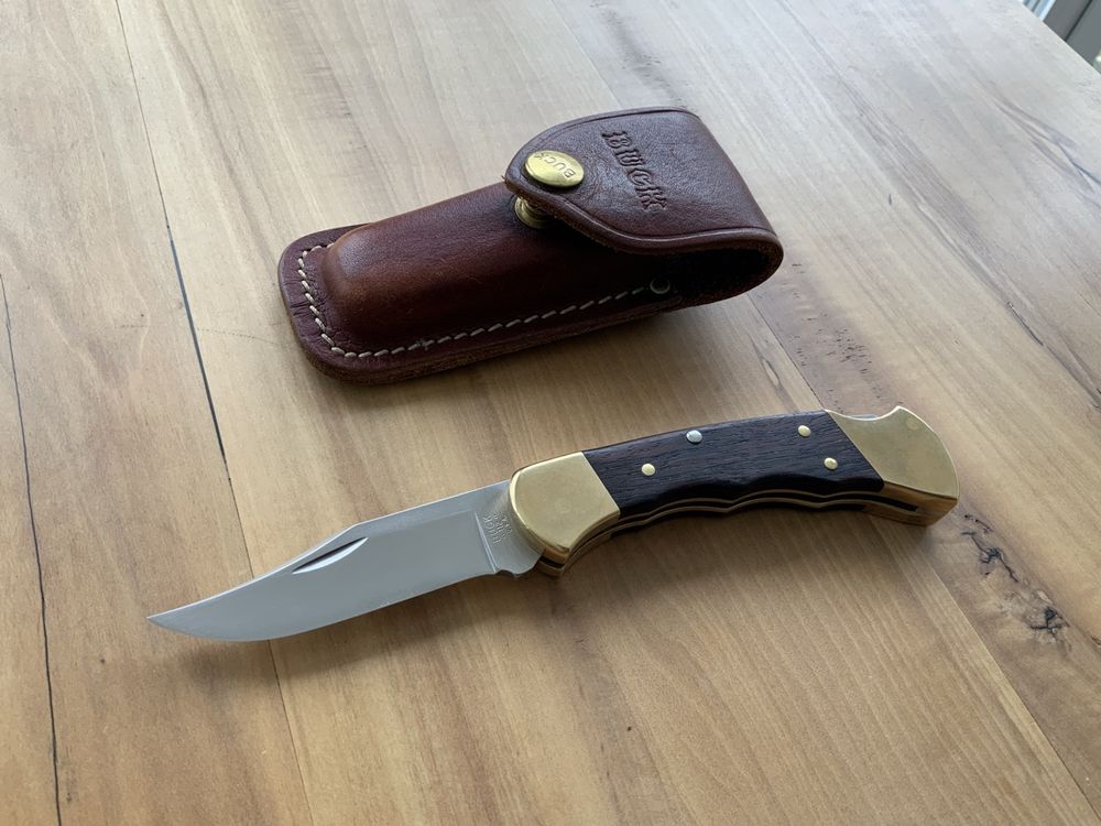 Buck Messer In Weiß – Klassisches Taschenmesser, Robuste Ausführung, Für Outdoor, Camping & Alltag