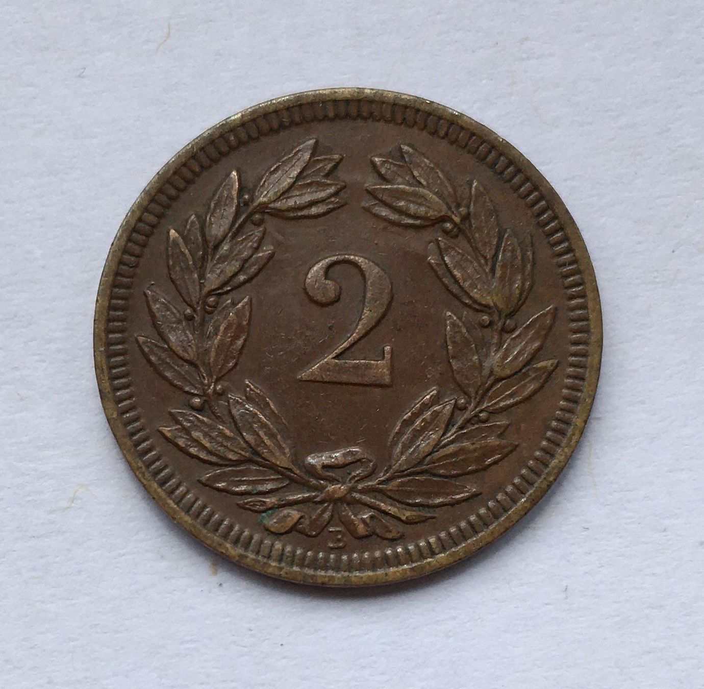 Tutti le monete: 1897 2 Rappen vz+ – Usato da Kirchberg SG venduto da Helveticus00 1
