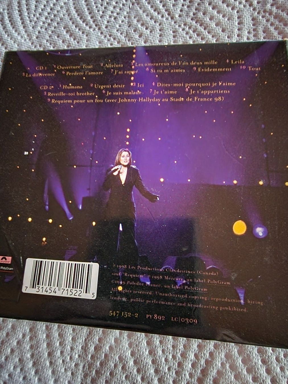 CD: Lara Fabian Live – Usato da eschert venduto da brichou 1