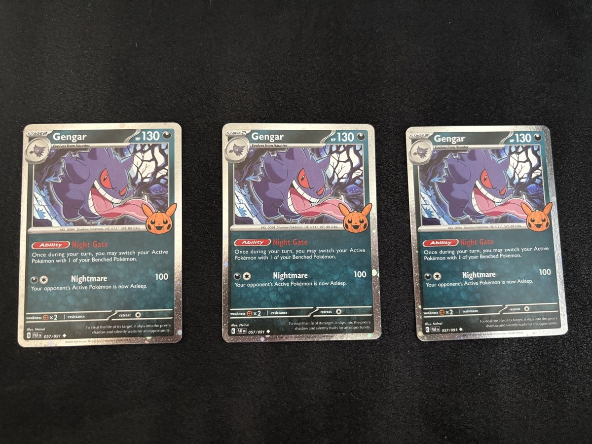Pokémon Carte collezionabili: 3x Gengar 057/091 Englisch – Nuovo (secondo la descrizione) da Riedt b. Erlen venduto da Lupettus