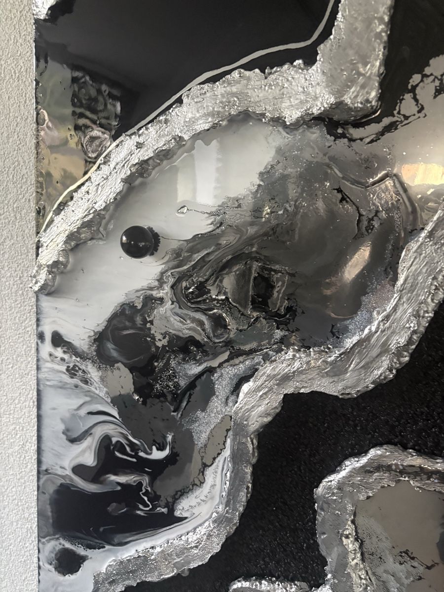 Tableaux: Galerie Gemälde 100x100 Epoxy Resin – Neuf avec emballage d'origine à Oftringen par SCHIBLI1 3