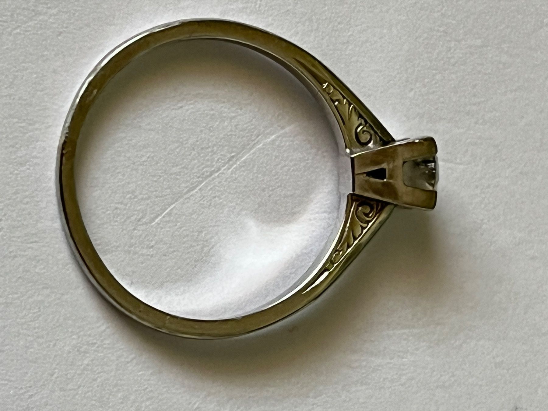 Ringe: Ring Weissgold / Diamant 18 Karat – Gebraucht aus Langnau am Albis von flusspflege 4