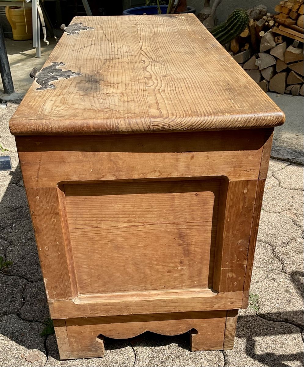 Truhen: Rustikale Truhe aus Holz, Vintage Look – Gebraucht aus Endingen von nathan05 6