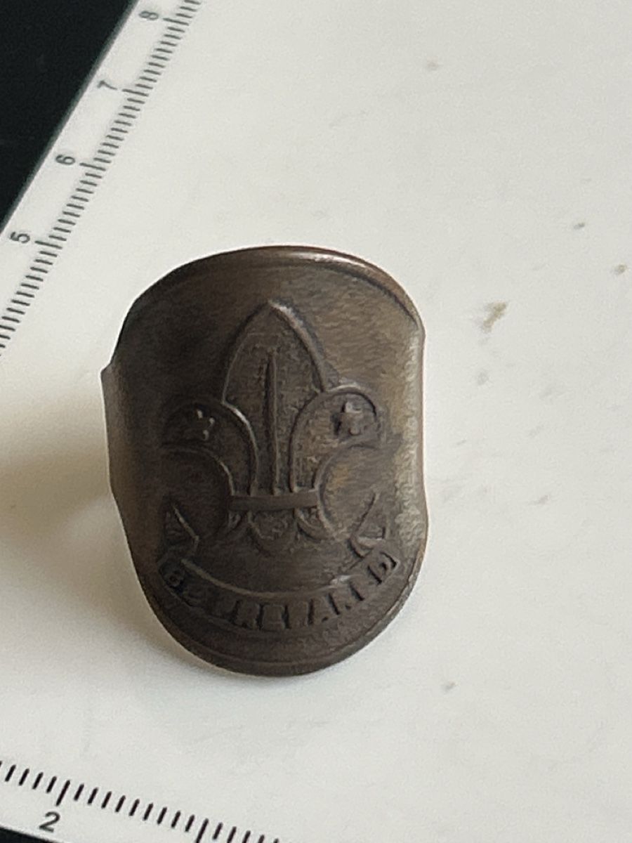 Anelli: Scout Ring Fleur de Lis Kupfer antik (S8) – Usato da Neuenhof venduto da bro_9zsg 3