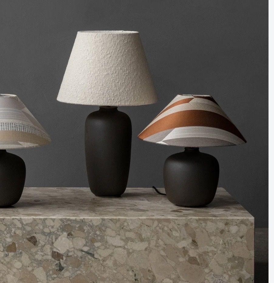 Audo Lampade: Lampe de table Audo Torso grise rare – Usato da Prangins venduto da Kumitatestudio 1