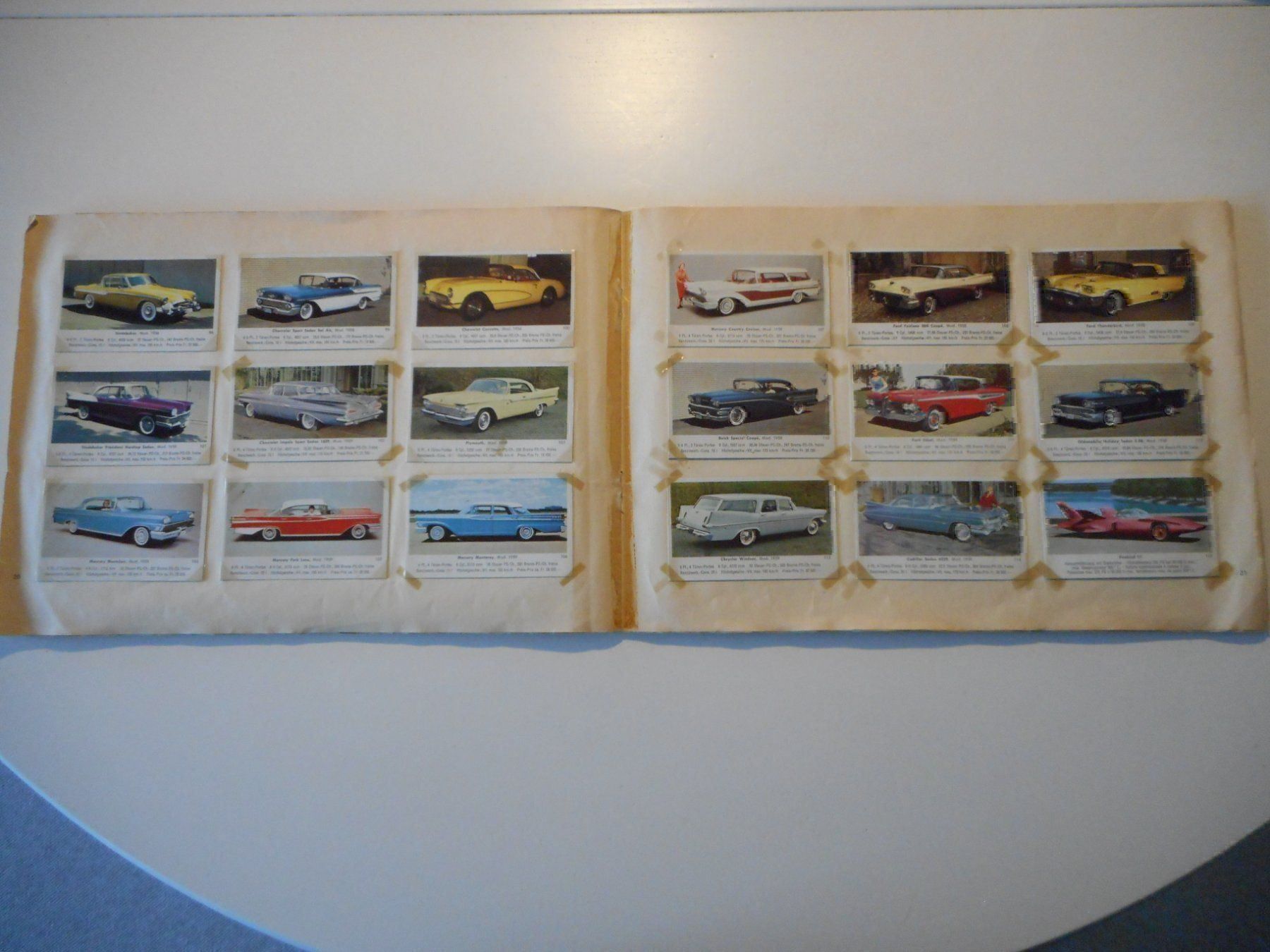 Panini Albums: Autobuch Album 1959 kein Panini – D'occasion à Cham par Paniniworld 6