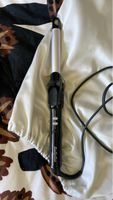 Lockenstab BaByliss schwarz silber gebrauchter Zustand