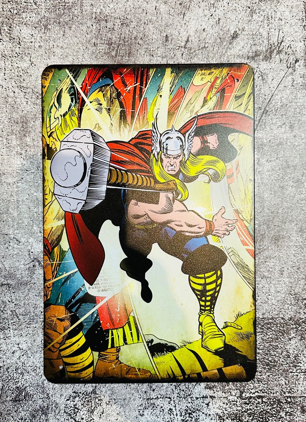 Insegne: Marvel Helden Blechschild Metallblechschild 20x30 cm – Nuovo e nell'imballaggio originale da Balsthal venduto da Menis-Shop2 4
