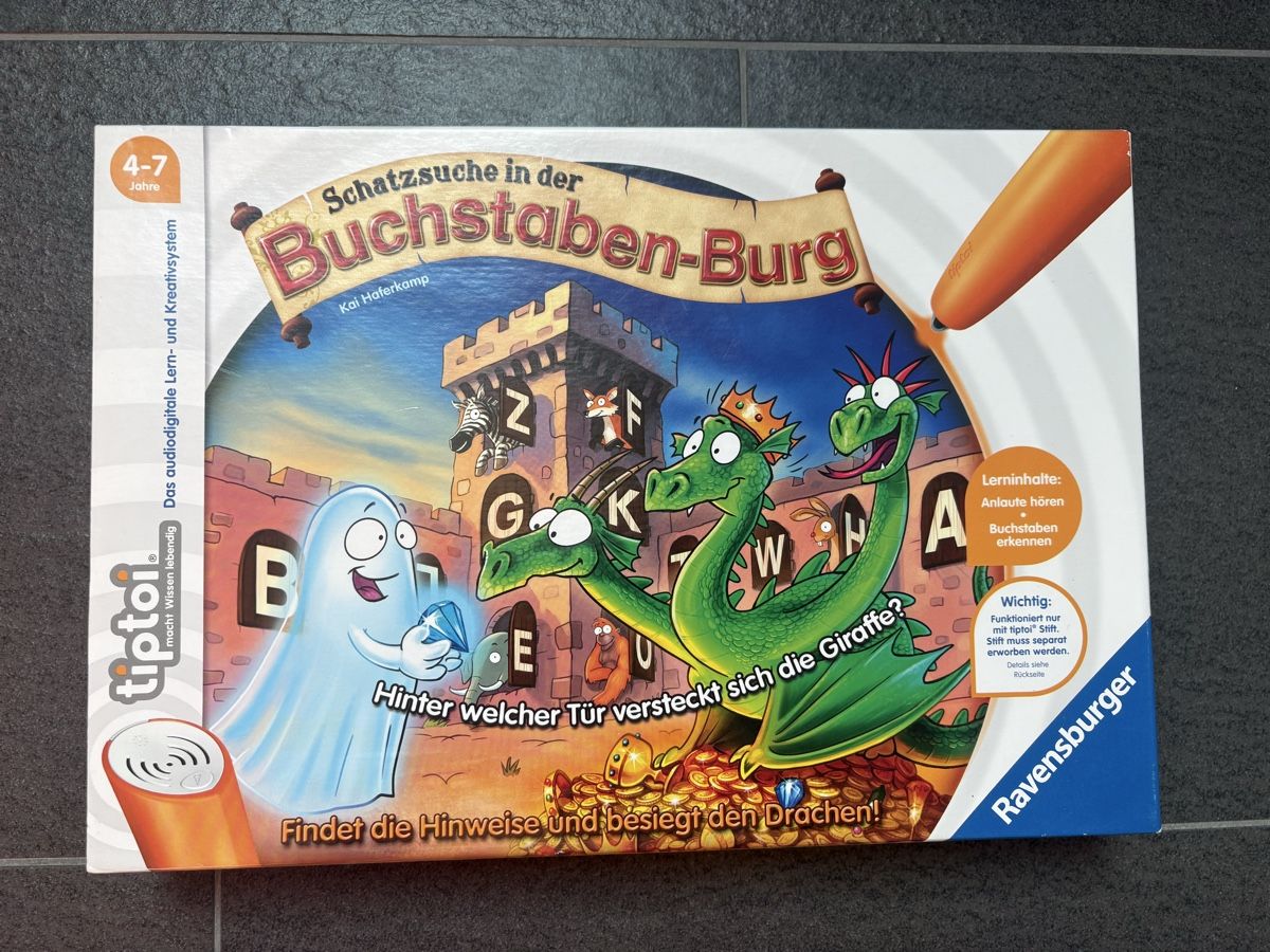 Tiptoi Giochi: Tiptoi - Buchstaben Burg – Usato da Horgen venduto da Spikystar13