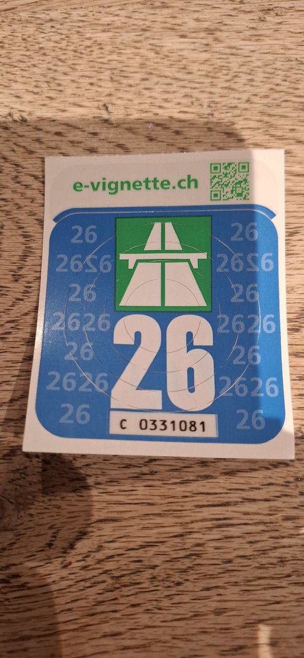 Vignette autostradali: Schweizer Autobahn Vignette – Nuovo e nell'imballaggio originale da Schellenberg venduto da alainad