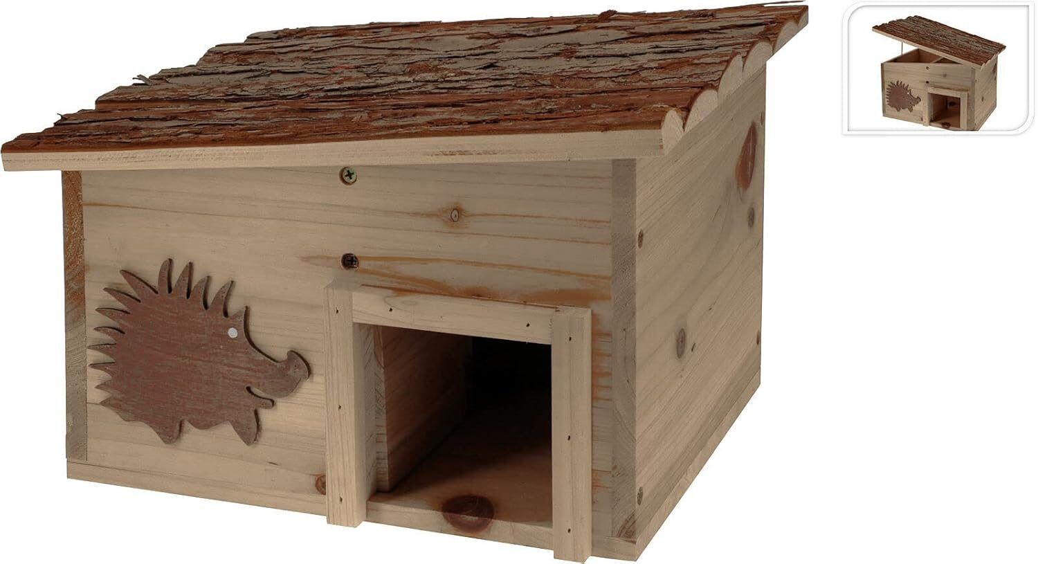 Sonstiges Tierzubehör: Igelhotel Igelhaus Holz Igel Igelhotel,… – Neu und originalverpackt aus Schaffhausen von VendemosSchweiz 1
