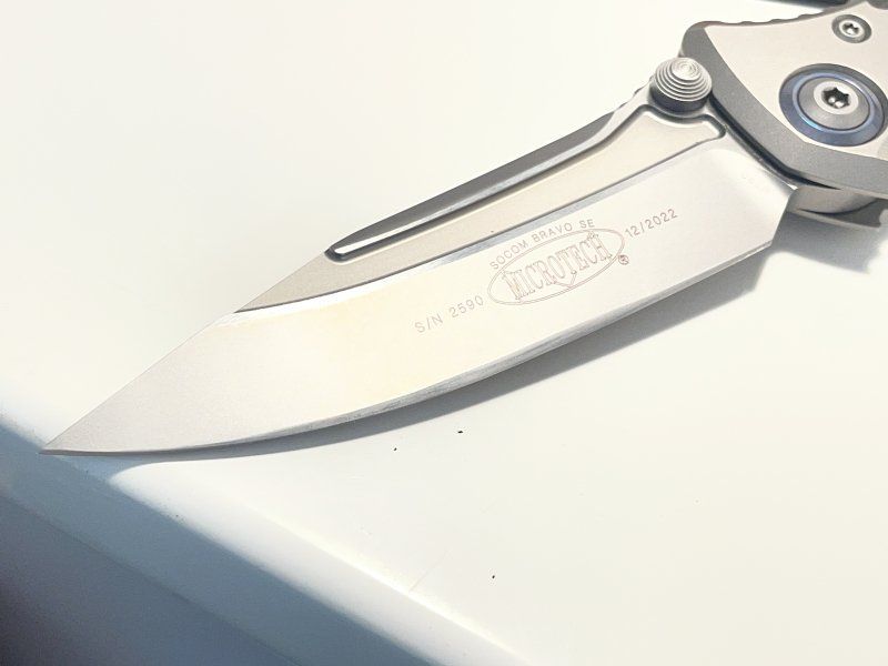 Accessoires: Microtech Socom Bravo S/E Titanium Carbon – Neuf (Voir description) à Oeschgen par Fireblade928 1