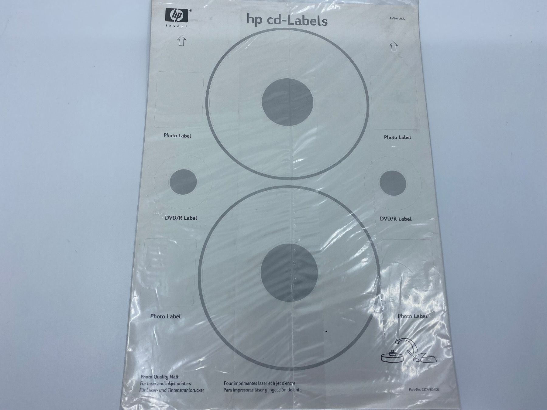 Alle DVDs: CD/DVD Label Set - Diverse Sets – Gebraucht aus Langwiesen von Restposten-24 4