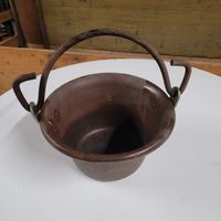 antiker Kupfertopf kupferkessi