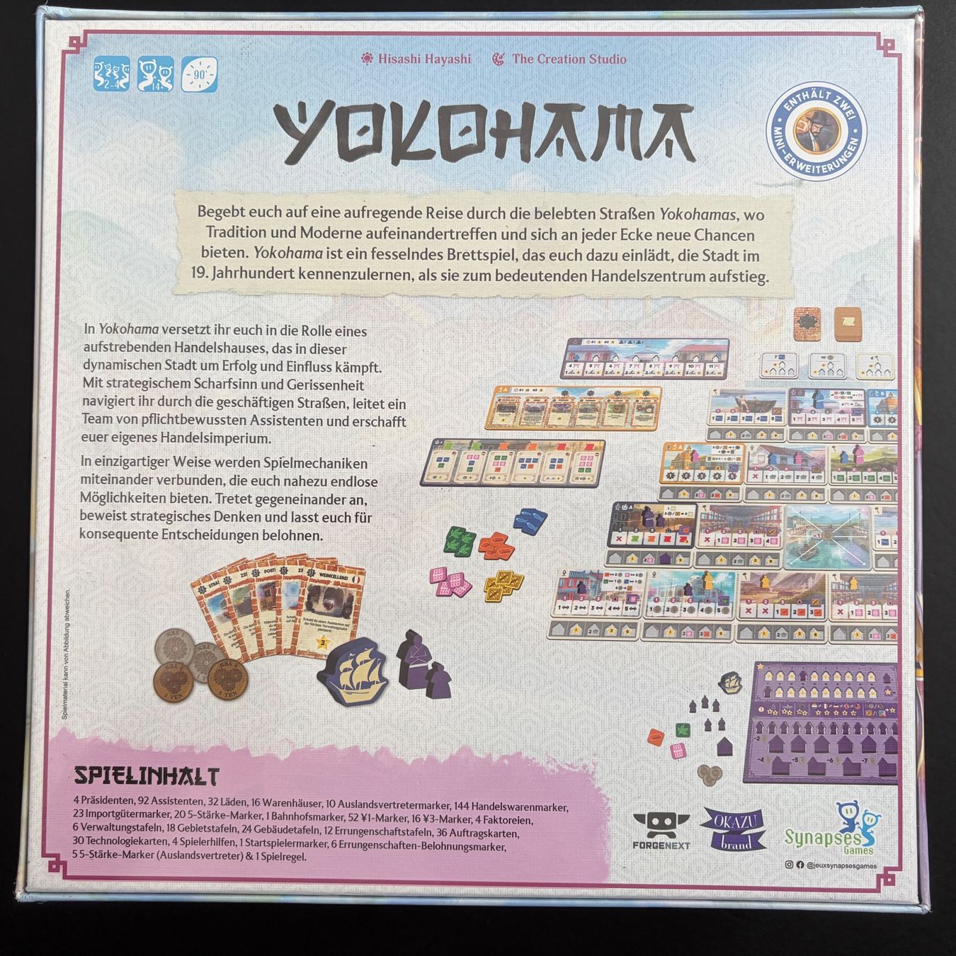 Spiele: Spiel «Yokohama» – Neu und originalverpackt aus Winterthur von Wegweiser01 1
