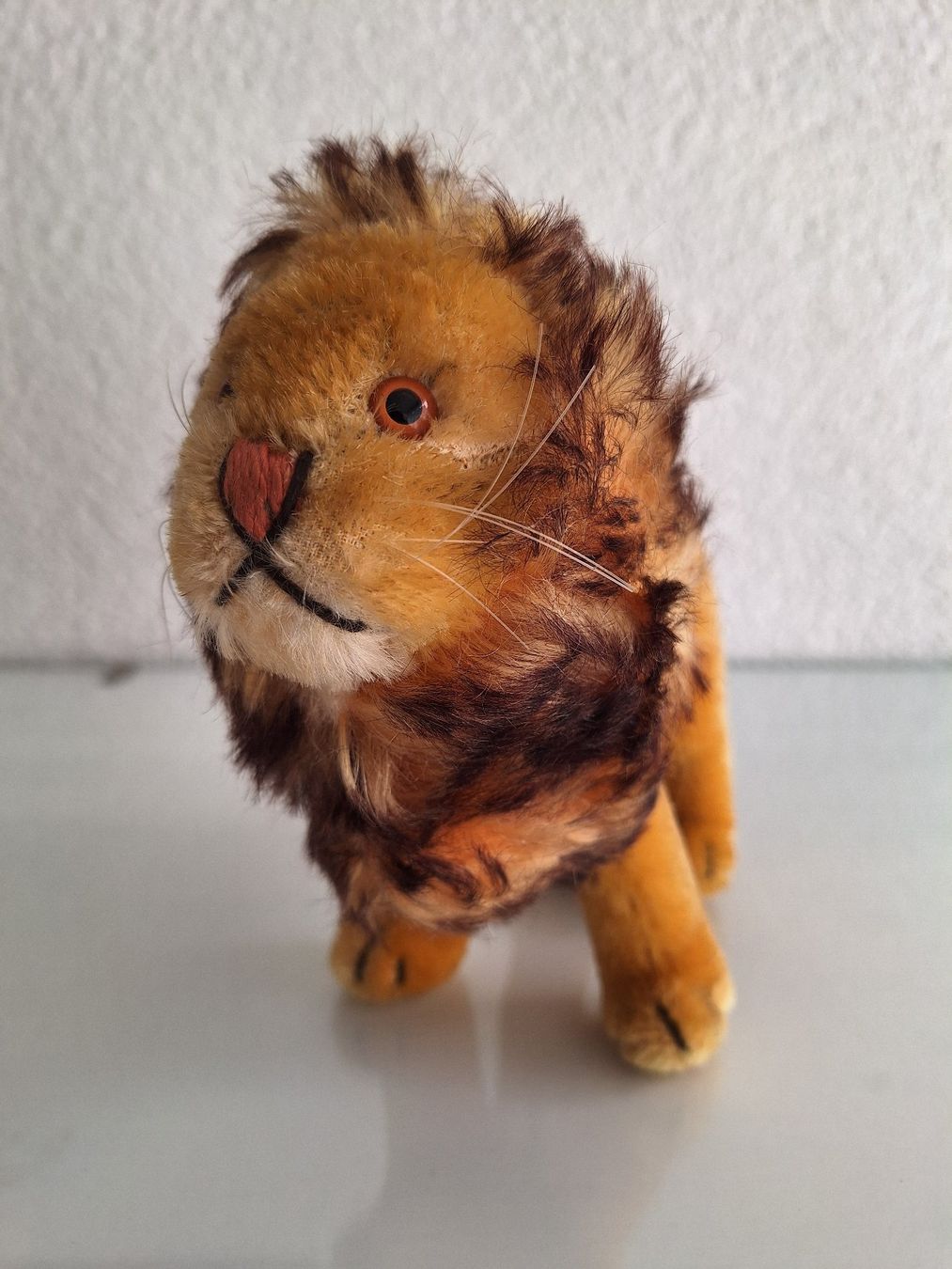 Steiff Giocattoli: Steiff Löwe Leo mit Knopf im Ohr – Usato da Sissach venduto da luvama 5