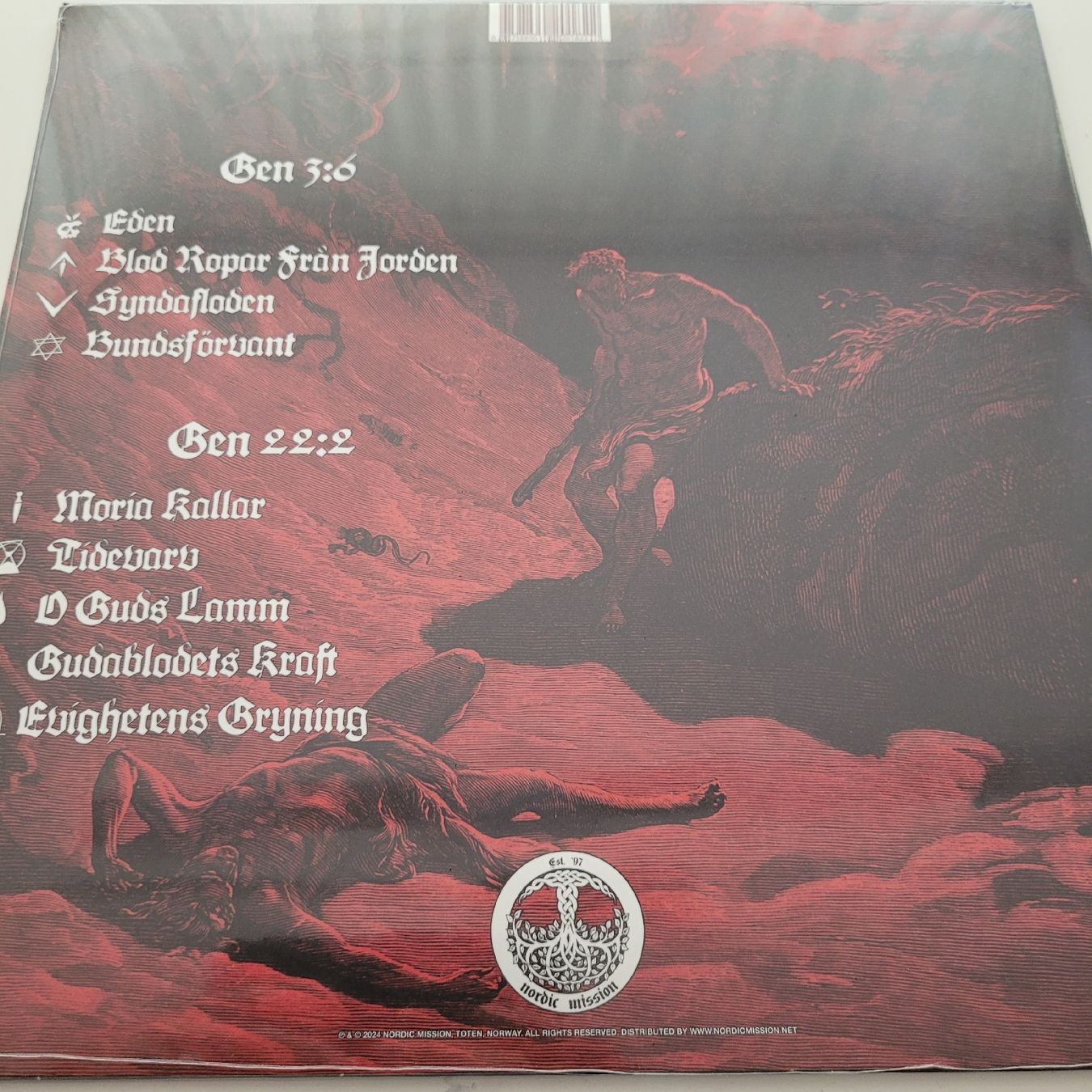 Dischi in vinile: Pantokrator - Blod, Red Vinyl – Nuovo e nell'imballaggio originale da Münsingen venduto da Drachenwurst 1