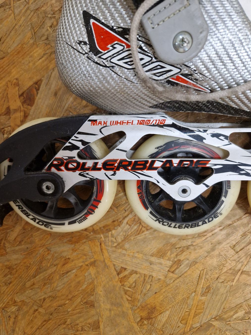 Inline-Skating & Rollschuhe: Rollerblade Grösse 43, 110 Durchmesser Rad – Gebraucht aus Spiez von pi63 1