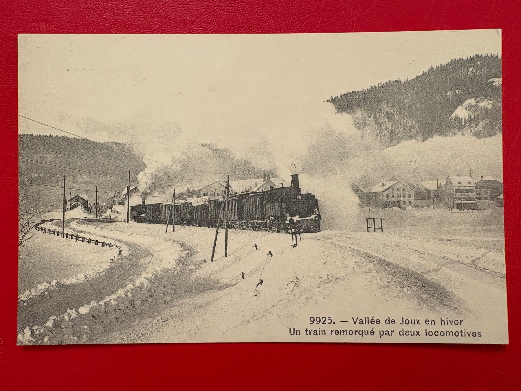 Cartoline postali: Repro Vallée de Joux / Chemin de fer Pont - Brassus – Usato da St-Légier-La Chiésaz venduto da Theo005