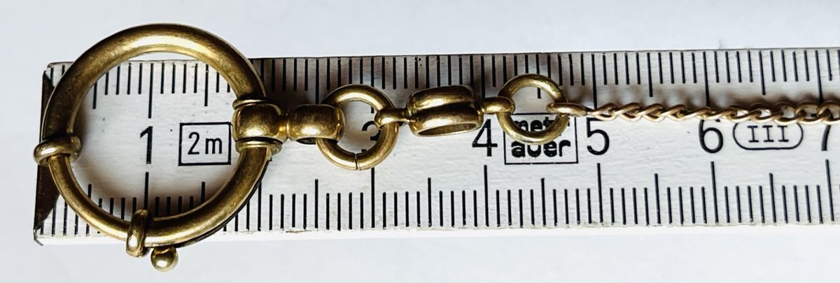 Altri accessori per orologi: Antike, feine Uhrenkette, 24.5 cm lang – Usato da Basel venduto da TOMFAN 6