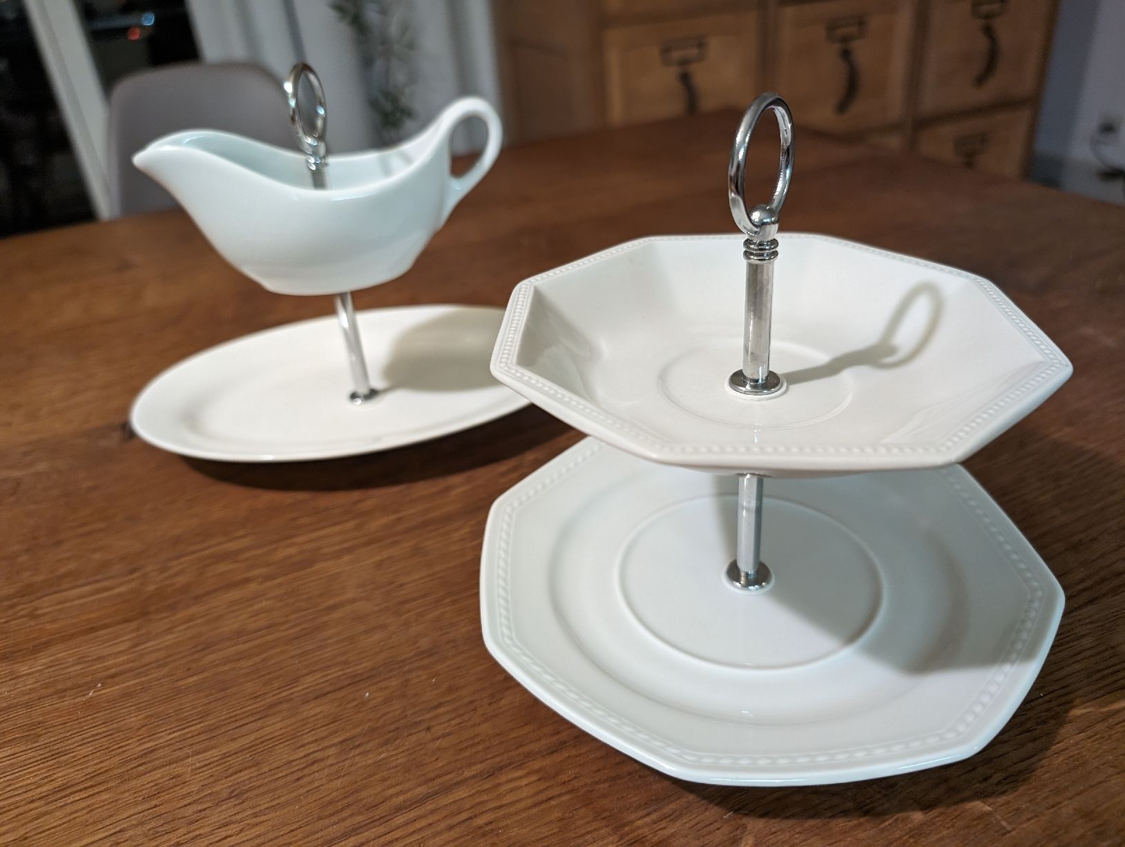 Schalen: 2 schöne Apéro Schalen / Etagere – Neu (gemäss Beschreibung) aus Bern von Zorro333 1