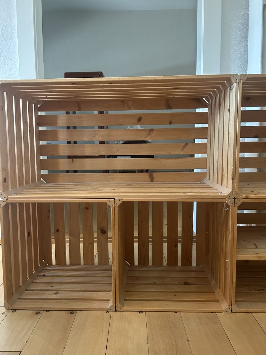 Regale: Regal aus Holzkisten – Gebraucht aus zürich von lis_9nv5 1