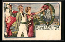 Würzburg, 14. Bayer. Turnfest 1912, Spo