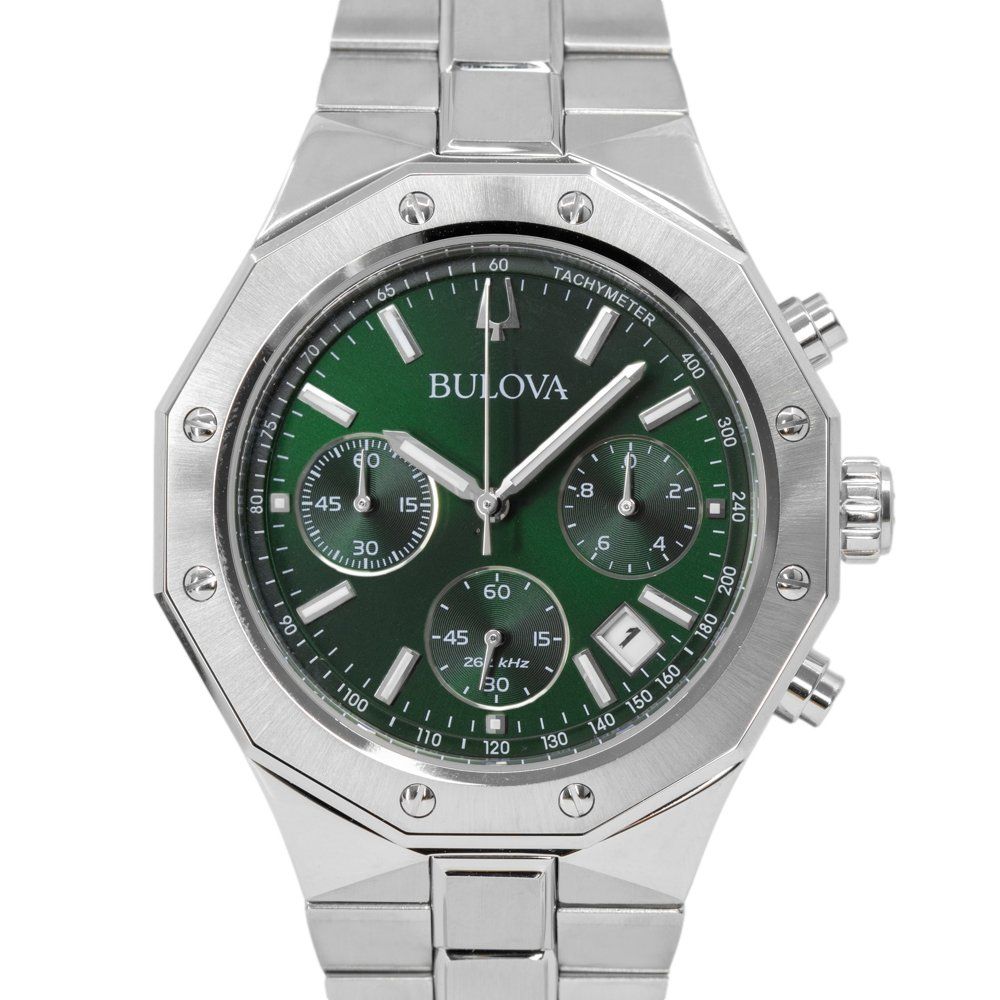 Bulova Orologi: Bulova Men's 96B409 Octagon Precisionist Quartz – Nuovo e nell'imballaggio originale da Schindellegi venduto da harveystore 1